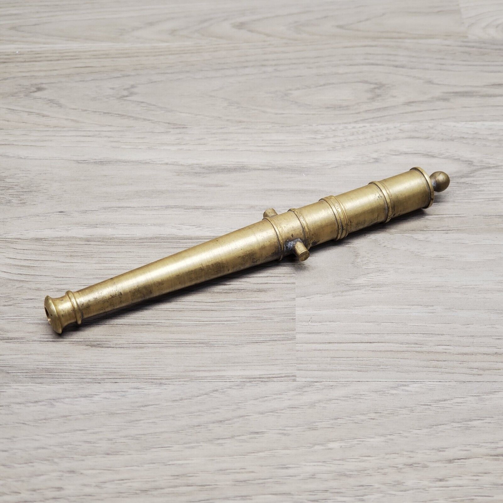 Read Brass Ornamental Unbored Unrifled 8.5" Blank Cannon Barrel Only No Base