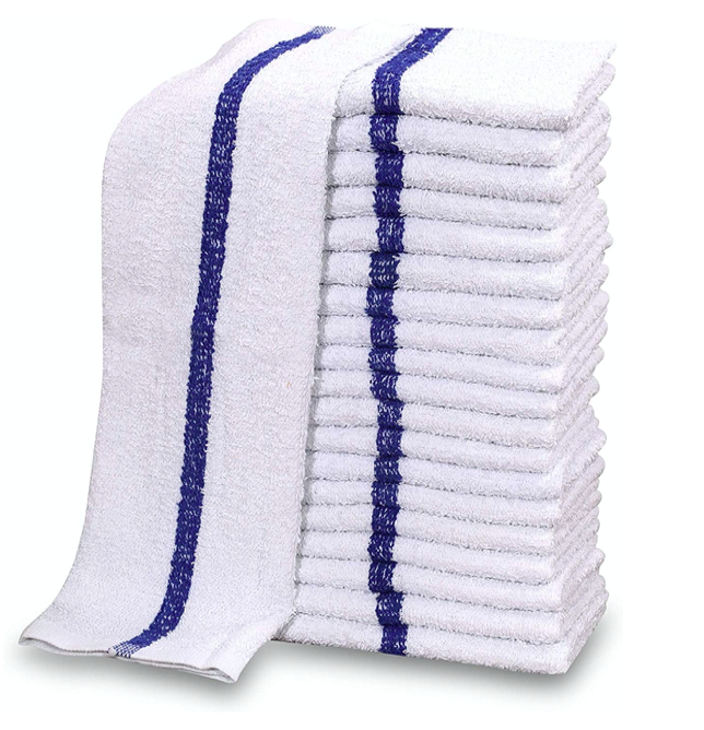Bar Mop Towel 16"x19" 12 Pack, 24 Pack, 48 Pack, And 60 Pack, Springfield Linen
